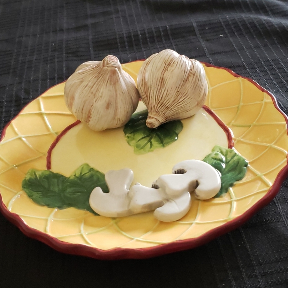 Belle Casa by Ganz Decorative Plate 3D.